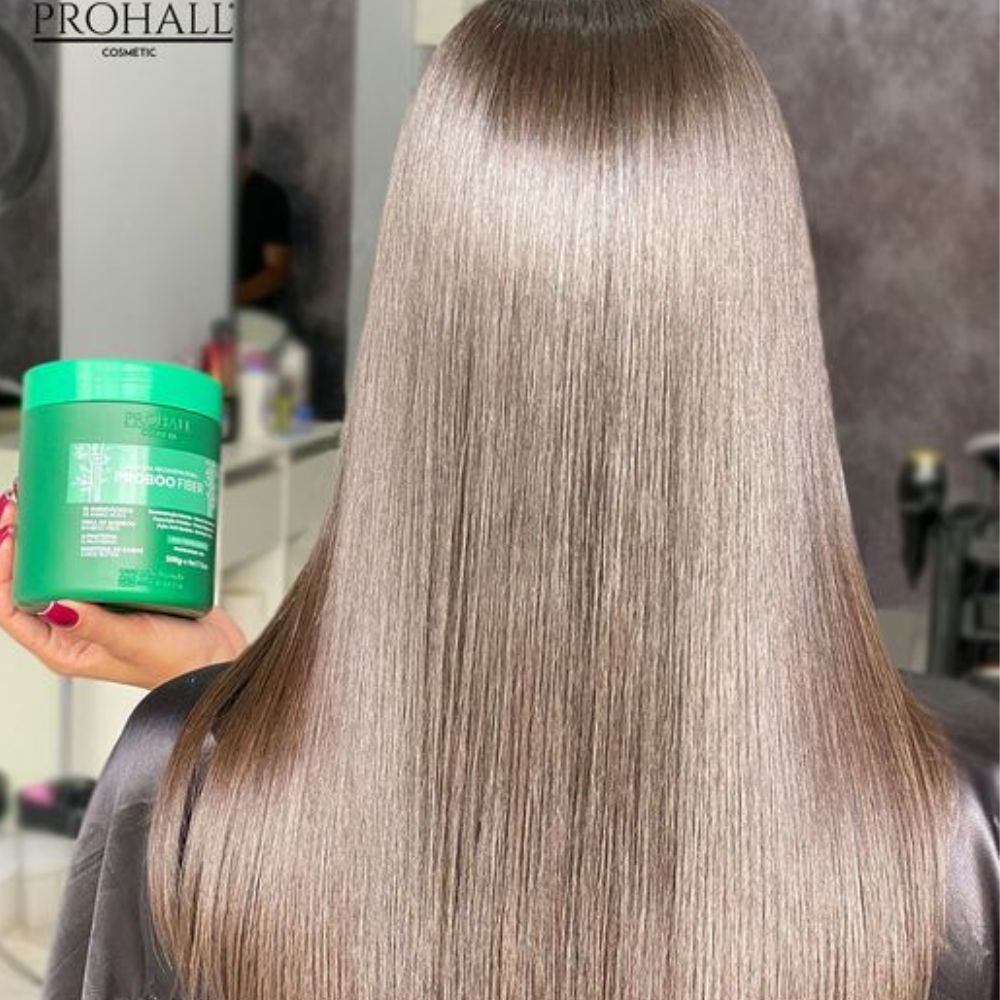 Prohall Proboo Fiber Creme Bamboo Mascara Reconstrução - Amor