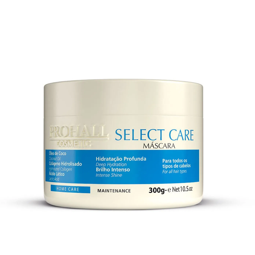 Máscara Prohall Select Care Hidratante Pós Química 300g - Amor