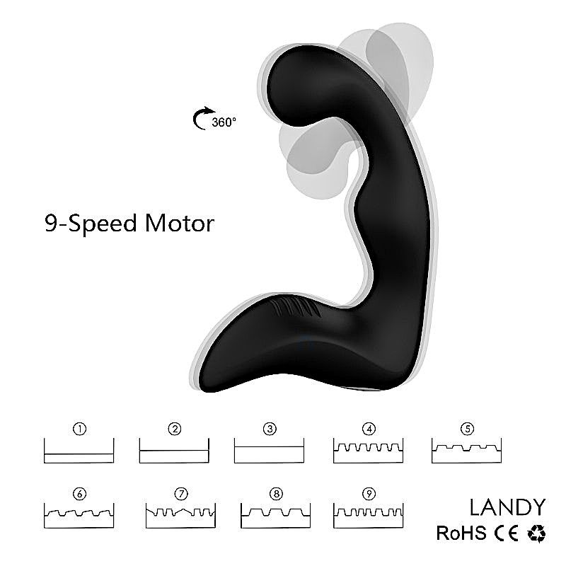 plug anal masculino Estimulador de prostata plug anal masculino com vibrador landy - Sex Shop  Online com Envio Discreto