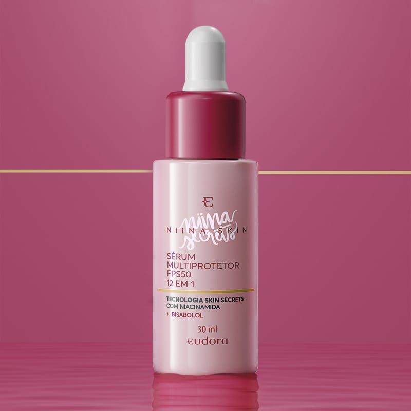 Sérum Facial Multiprotetor FPS 50 12 em 1 Niina Secrets Skin