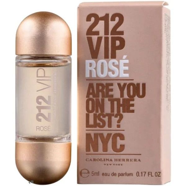 Miniatura 212 VIP Rosé Eau de Parfum Carolina Herrera 5ml