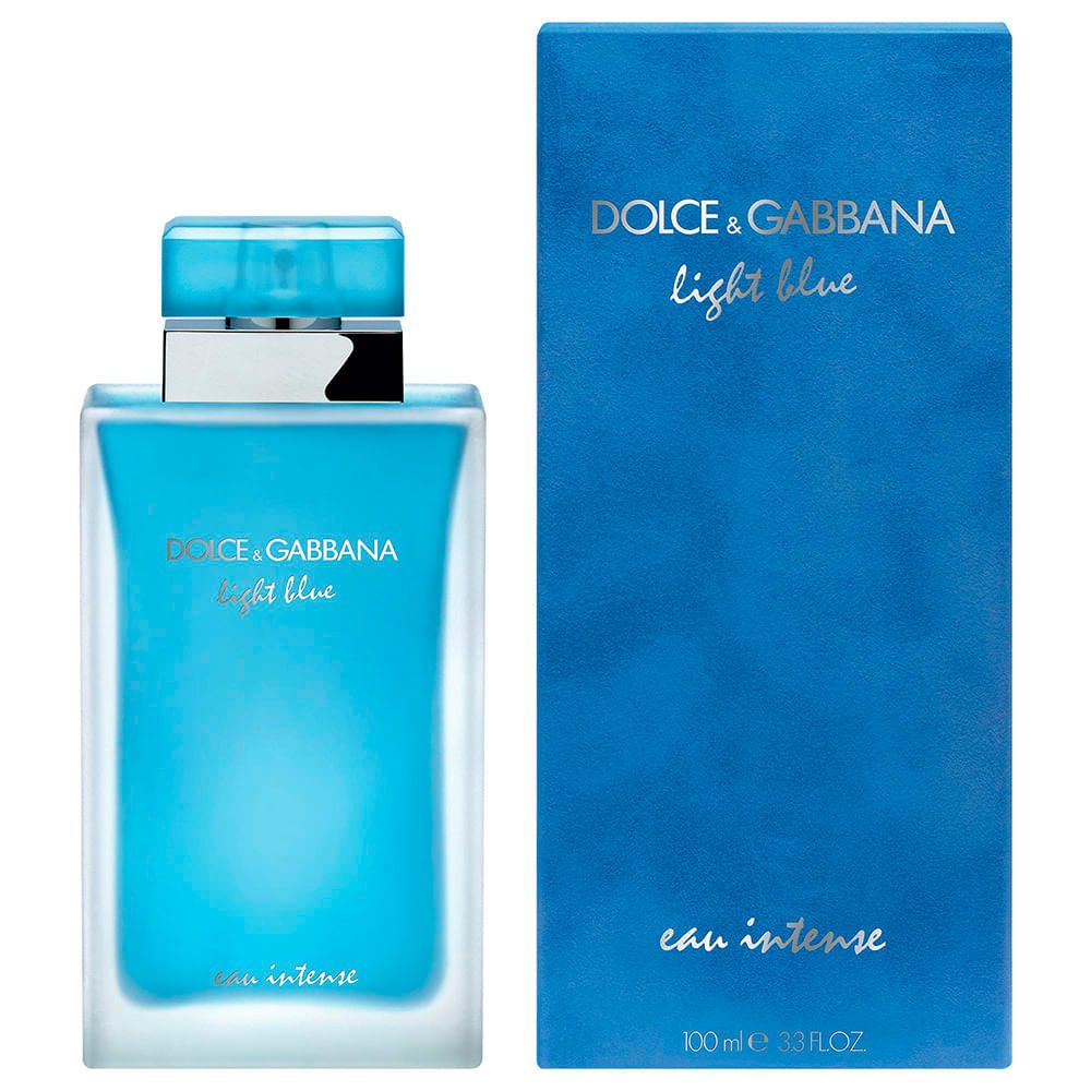 Light Blue Eau Intense DG Perfume Feminino Original 100ml
