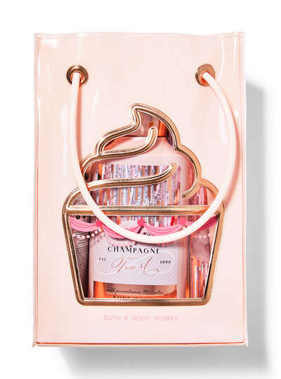 Kit Champagne Toast Bath & Body Works (5 itens) - Cosmeticos da ray
