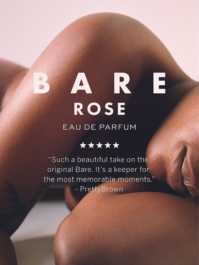 Eau de Parfum Bare Rose Victoria's Secret 100ml - Cosmeticos da ray