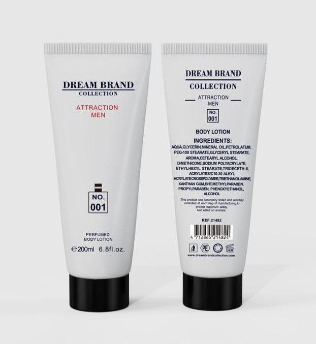 HIDRATANTE DREAM BRAND COLLECTION 001 ALLURE SPORT MASC 200ML - imagem 1