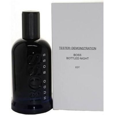 Caixa Tester Boss Bottled Night Hugo Boss Eau de Toillete Perfume Masculino 100ml Cosmeticos da ray