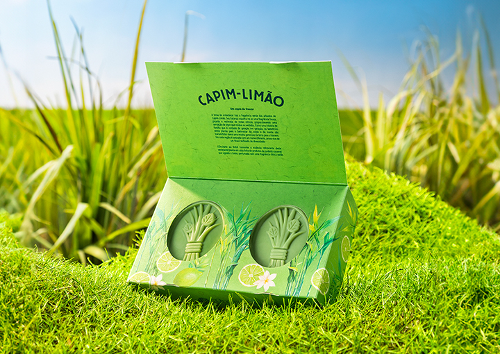 LOCCITANEセット Kit Sabonete Perfumado Capim-Limão L'Occitane - Cosmeticos da ray
