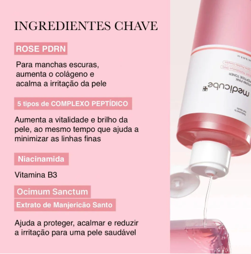 Medicube PDRN ピンクライン4点＋Micro Toner Spray PDRN Pink Peptide Toner Medicube 250ml - Cosmeticos da ray