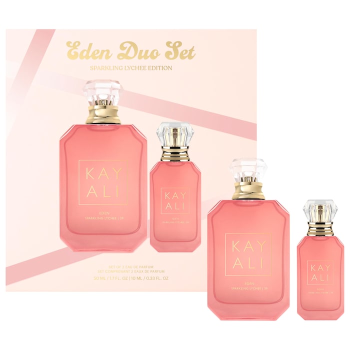 Kit Kayali Eden Sparkling Lychee 39 - Cosmeticos da ray