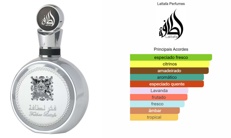 Fakhar Platin Lattafa Eau de Parfum - Perfume Árabe Masculino