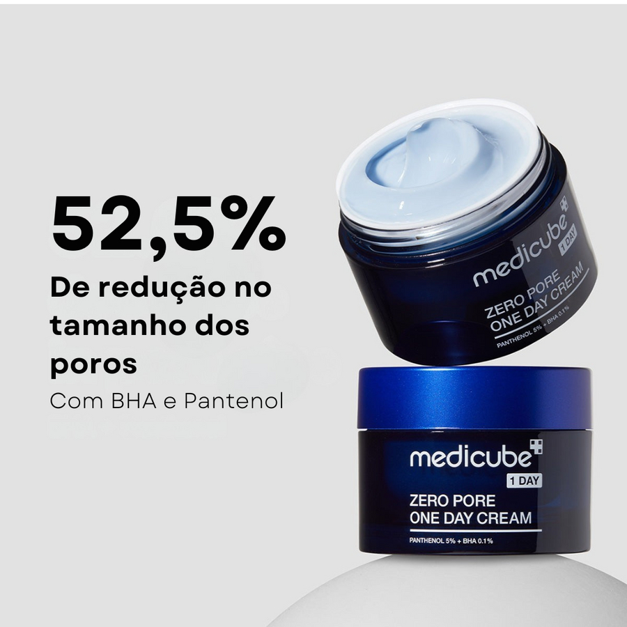 Zero Pore One Day Cream Medicube 50ml - Cosmeticos da ray