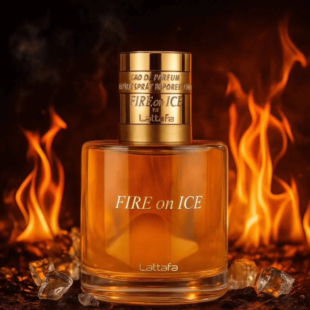 Fire On Ice Lattafa Eau De Parfum - Perfume Árabe Unissex 100ml