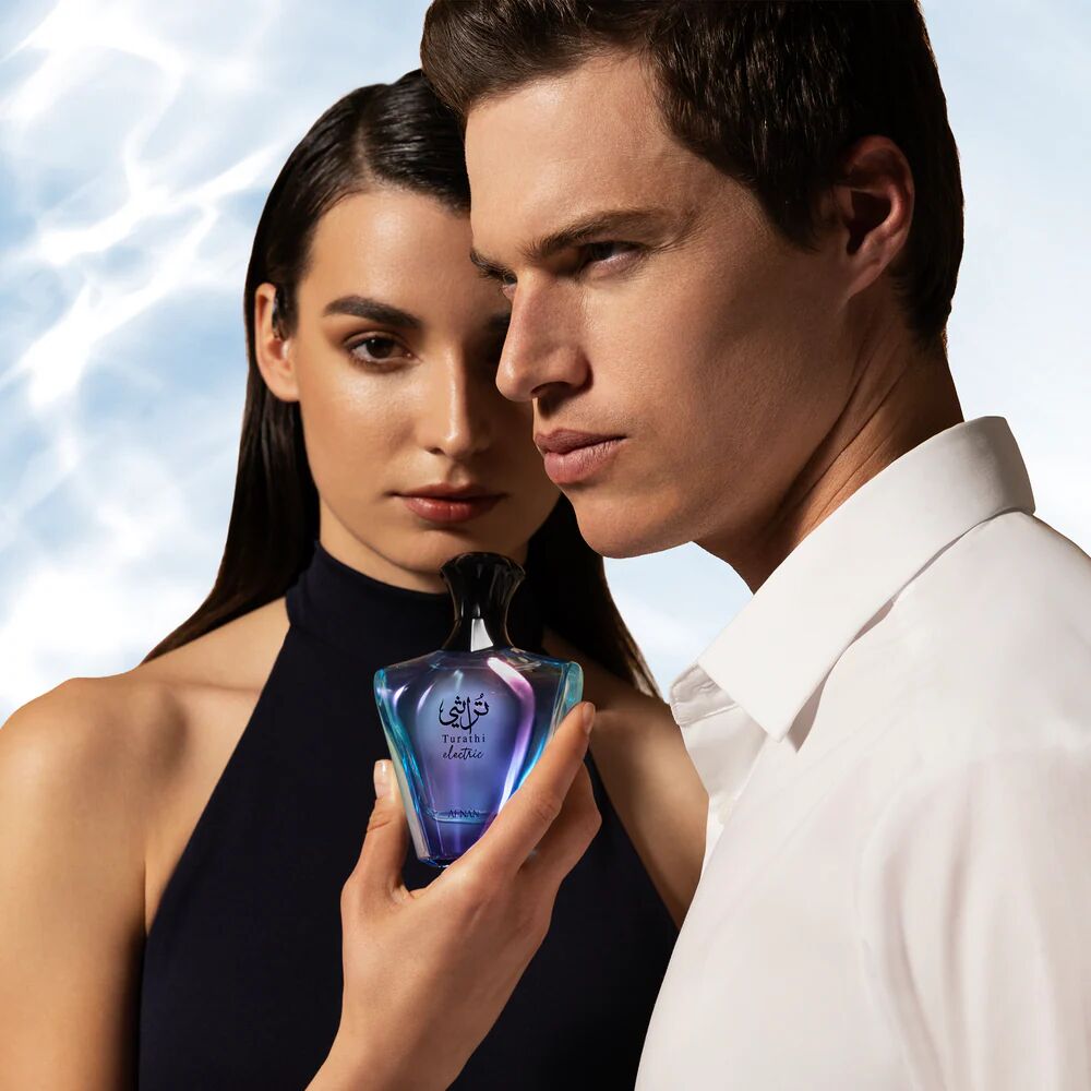 Turathi Electric Afnan Eau de Parfum - Perfume Árabe Masculino