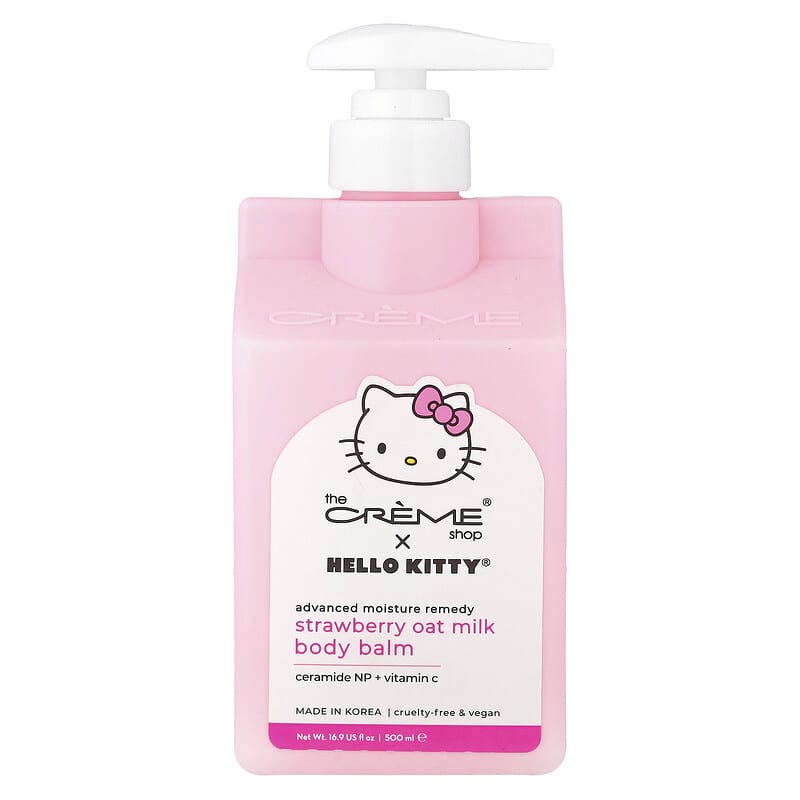 Body Balm Hidratante Corporal Hello Kitty Strawberry Oat Milk The