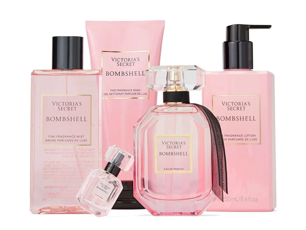 Kit Bombshell Victoria's Secret 5 itens - Cosmeticos da ray