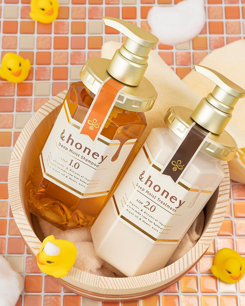 Kit &Honey Deep Moist: Shampoo 440ml + Booster 130g + Máscara