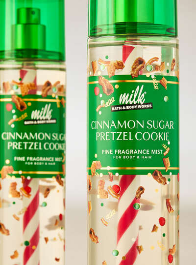 Body Splash Cinnamon Sugar Pretzel Cookie Body & Hair Mist Bath