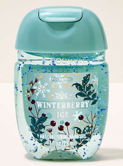 Álcool Em Gel Bath & Body Works Winterberry Ice 29ml - Cosmeticos