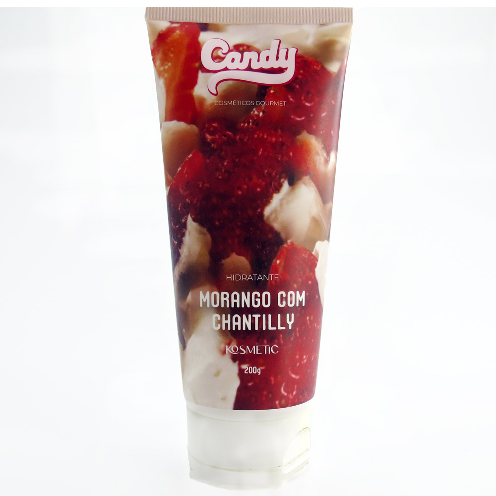 Hidratante Candy - Morango Com Chantilly 200g