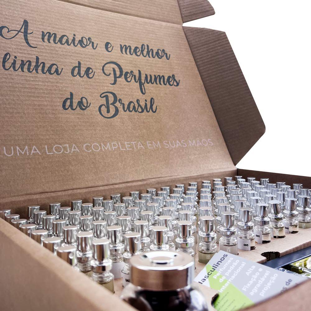Maleta Mostruario 105 Perfumes
