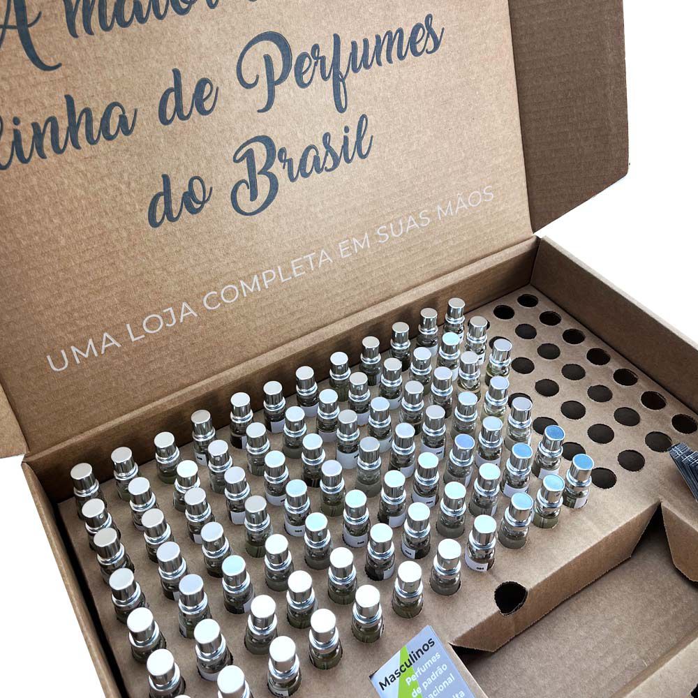 Maleta Mostruario 80 Perfumes