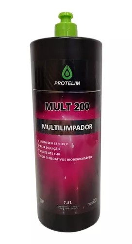 Prot Mult 200 Multilimpador 1,5l - Protelim - O Polidor - Produtos para  estética automotiva