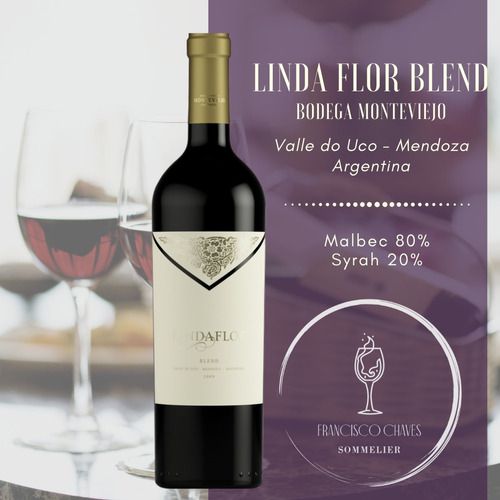 Bodega Monteviejo Lindaflor Petite Fleur Red Blend, Tunuyan, Argentina