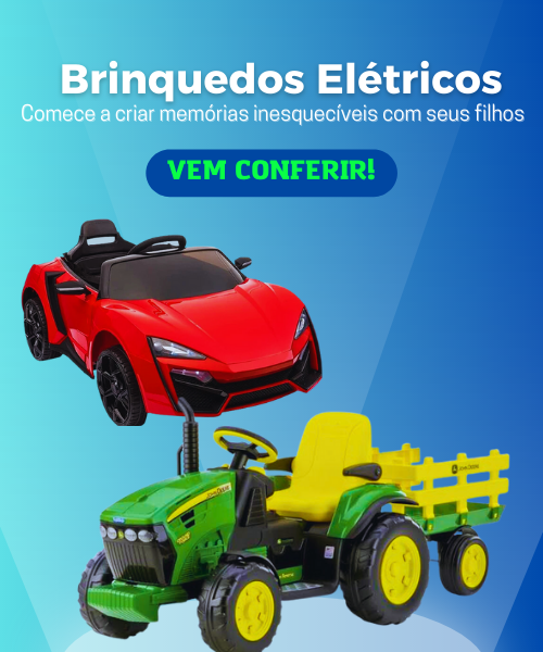 A loja de brinquedos como lugar para brincar, se divertir - e até