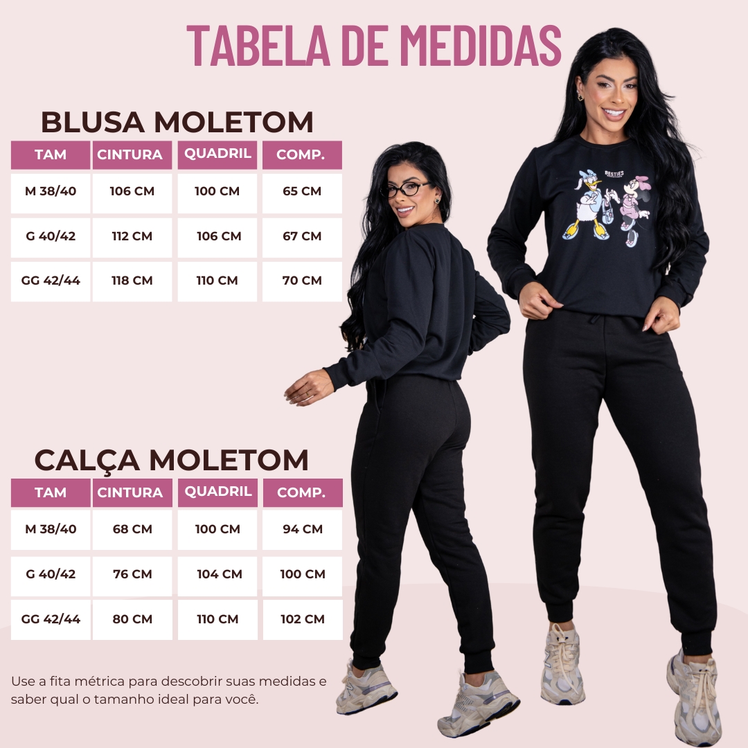TABELA DE MEDIDAS