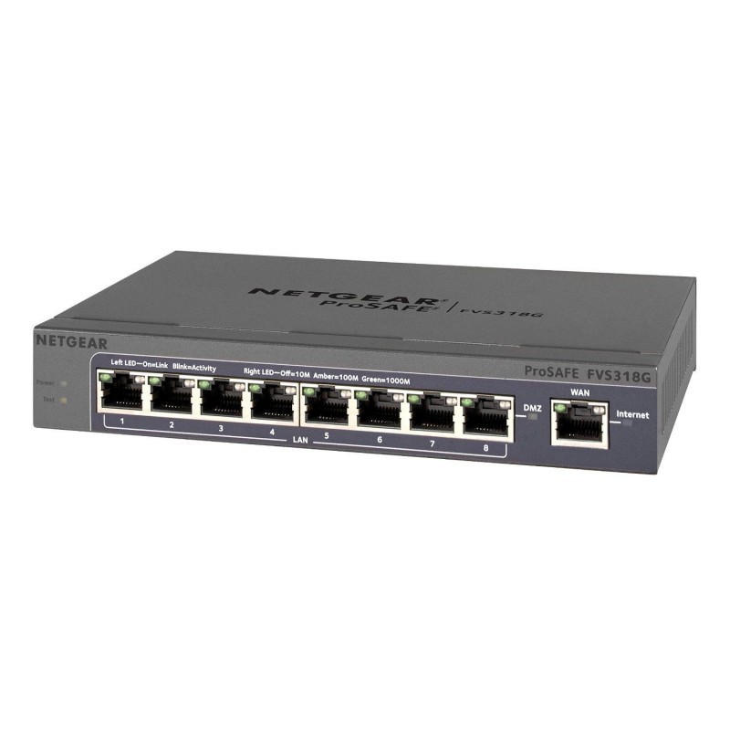 Firewall Netgear Prosafe 8 Portas Gigabit - Seminovo - Infobell