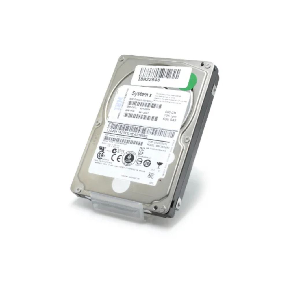 HD Toshiba SAS 600Gb 10K 2.5