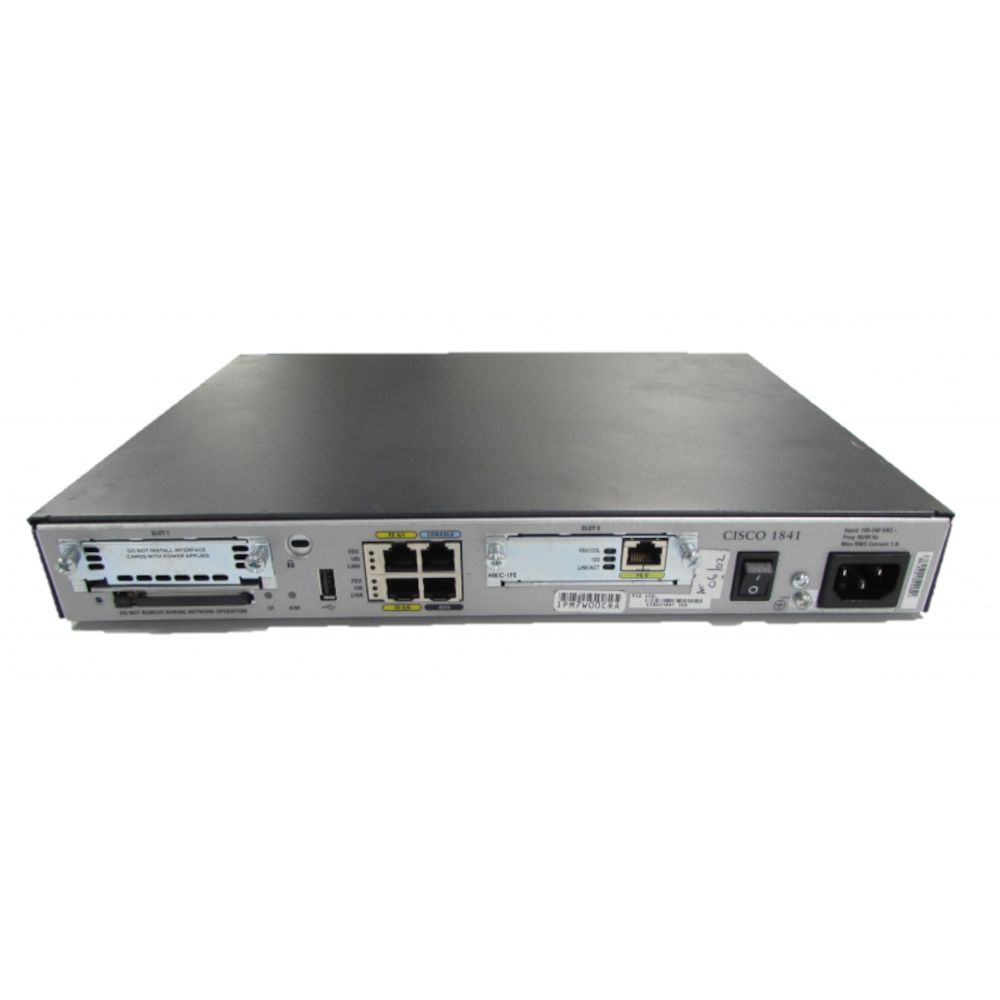 Roteador Cisco 1841 - Seminovo - Infobell - Equipamentos de TI