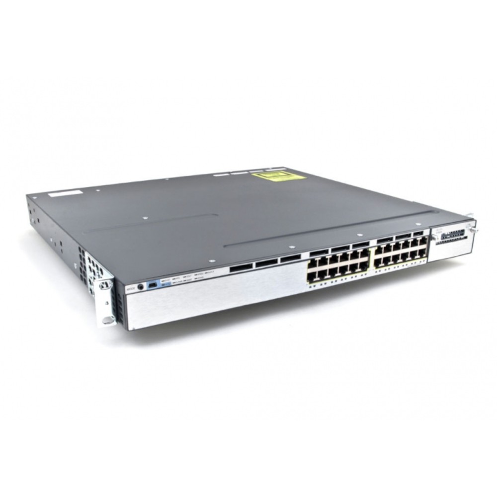 Switch Cisco Catalyst WS-3750X-24T-S - 24x 1Gbps - Seminovo