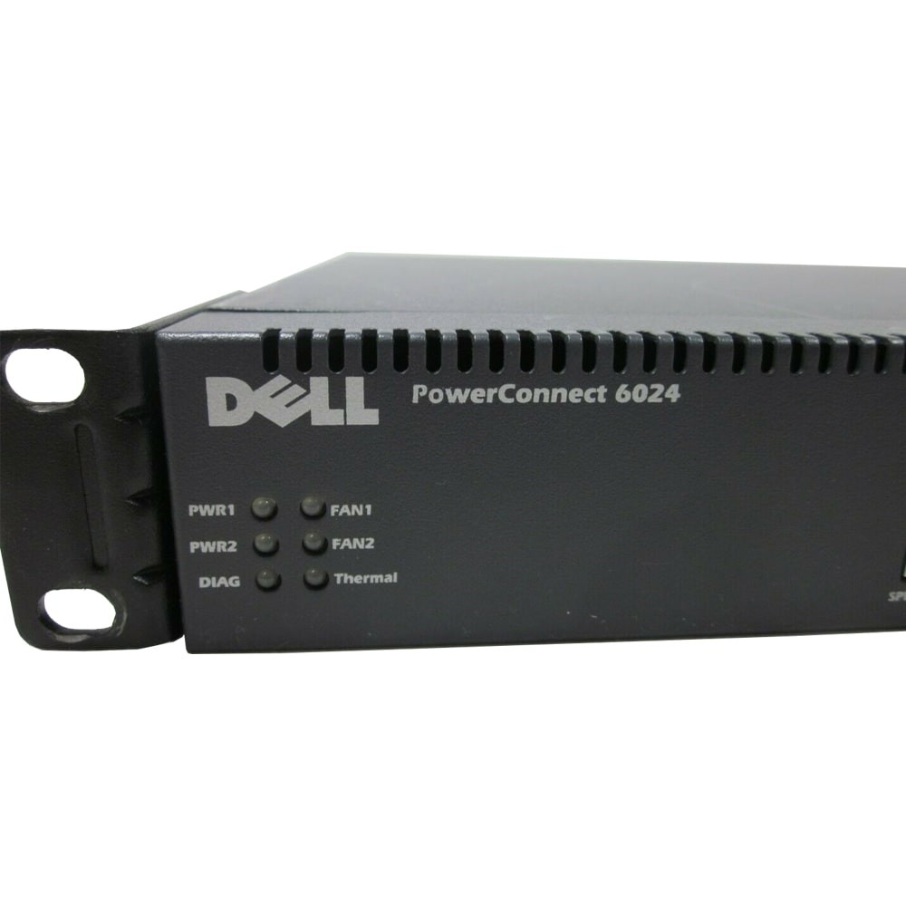 Switch Dell PowerConnect 6024 - 24x 1Gbps + 8x SFP - Seminovo