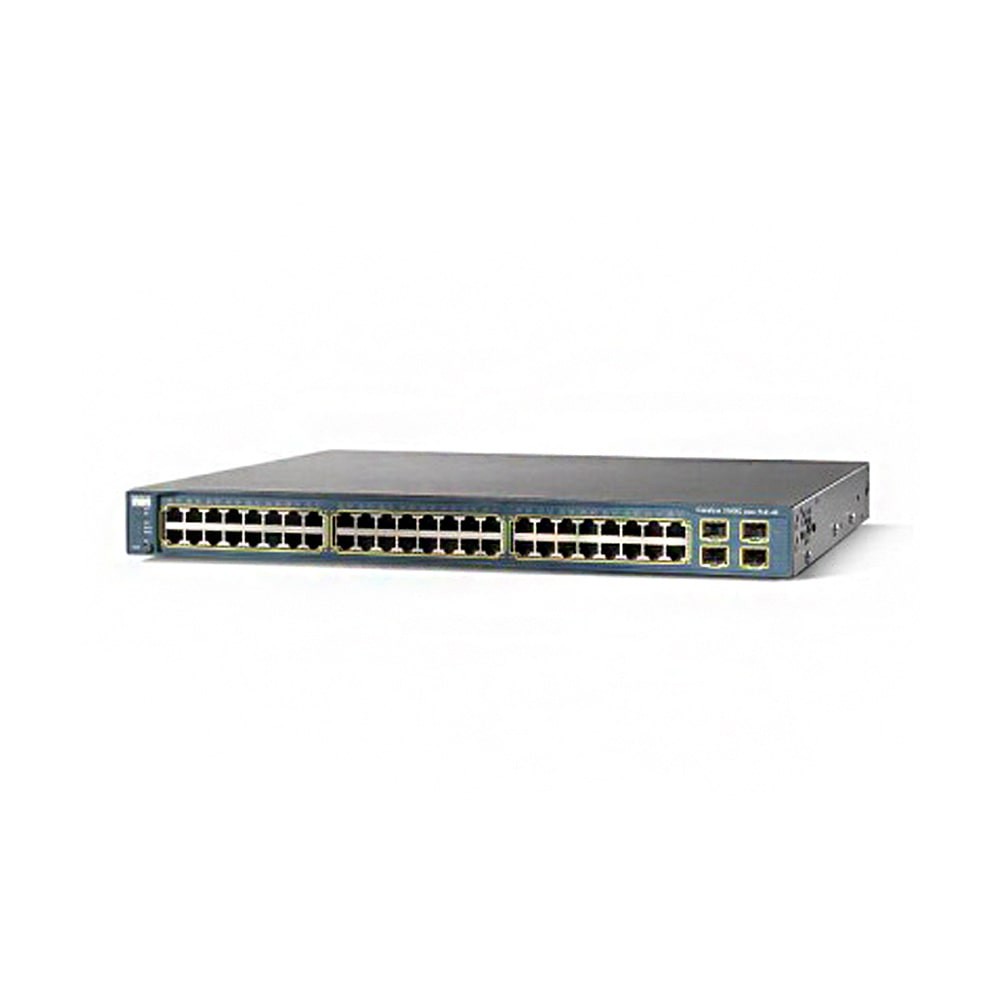 ルーター・ネットワーク機器 WS-C3560V2-48TS-S Switch CISCO WS-C3560-48TS-S - 48x 100Mbps PoE - 4x SFP - Seminovo
