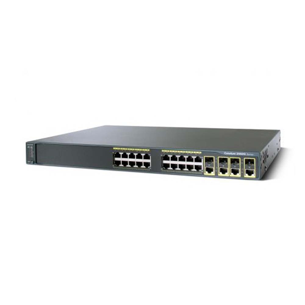 Switch Cisco Catalyst WS-C2960G-24TC-L - 20x 1Gbps + 4x Combos SFP