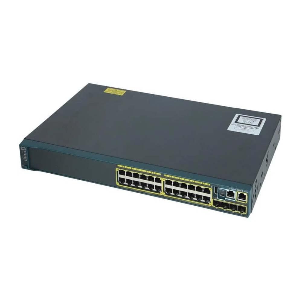Switch Cisco Catalyst WS-C2960S-24TS-L - 24x Gigabit - Seminovo