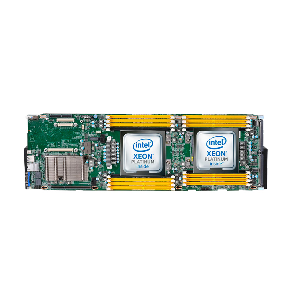 QuantaPlex T42S-2U 4-Node Diskless Server Barebones 8x Heatsinks, 2x PSUs
