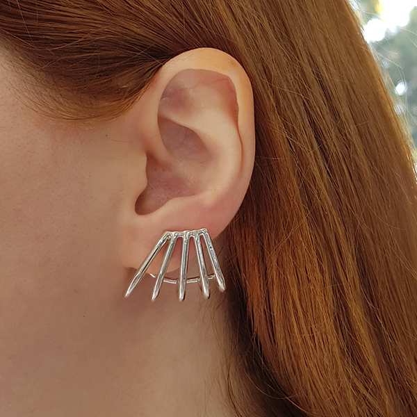 Brinco Ear Cuff em Prata 925 | Retran Joias - Retran Joias - Uma