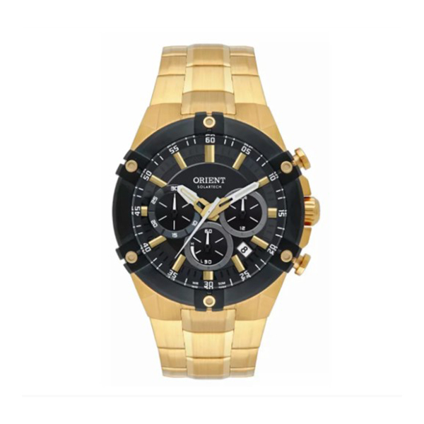 Relógio Orient Masculino Dourado Mgssc064g1kx - Retran Joias