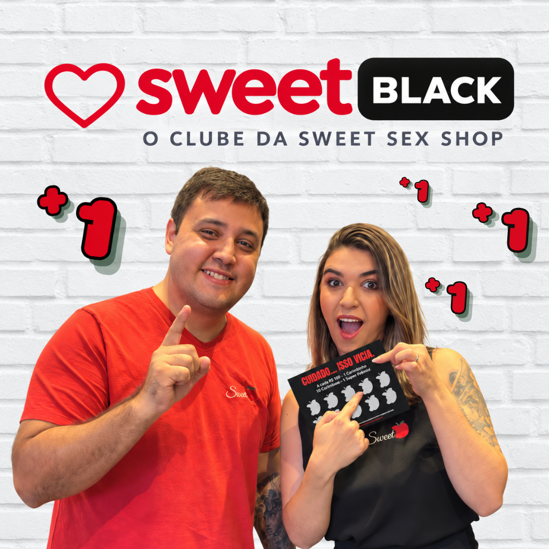 Os criadores do Sweet Black apresentam o clube e o cartão da campanha.