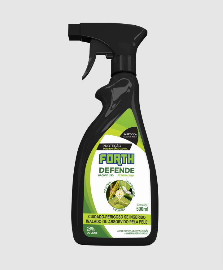 Forth Defende - Azadiractina - Pronto Uso - 500 ml - Verde Mania