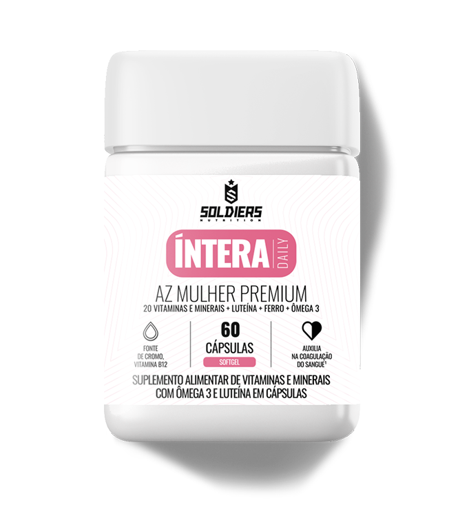 AZ Homem Premium Íntera Daily Multivitamínico Masculino Completo - Soldiers Nutrition