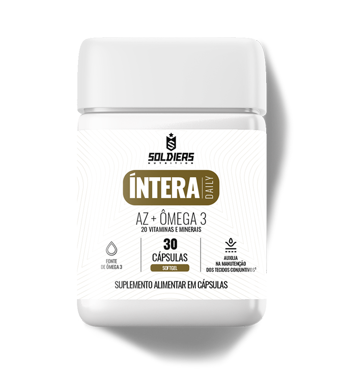 AZ Homem Premium Íntera Daily Multivitamínico Masculino Completo - Soldiers Nutrition