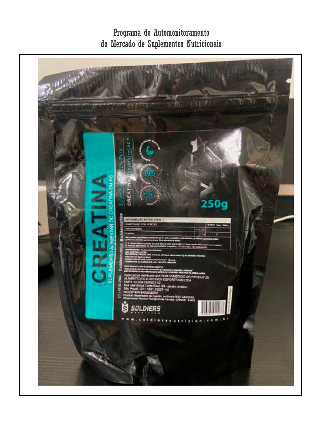 Nossos Laudos Soldiers Nutrition