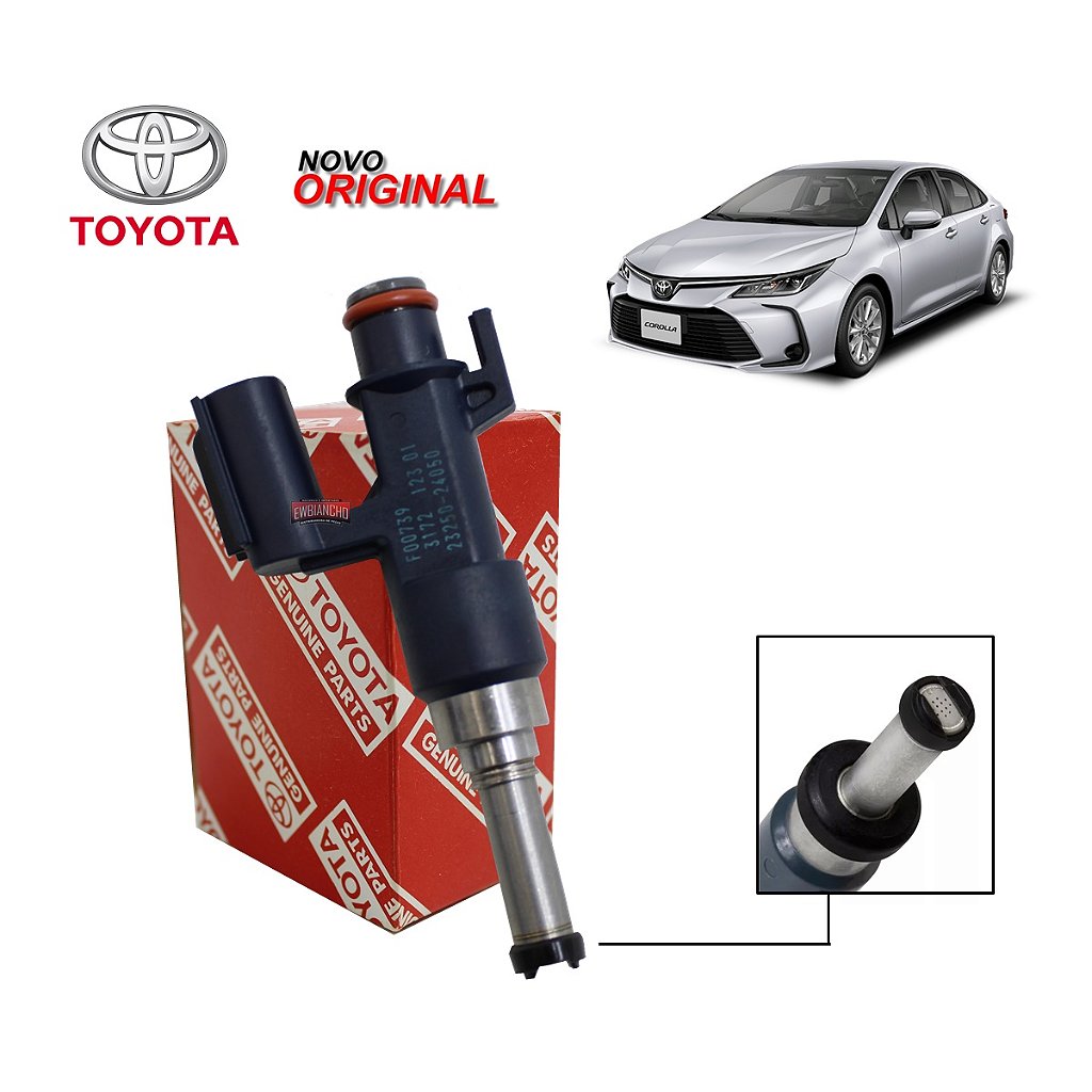 Bico Injetor Toyota Corolla Cross 2.0 2020 N°23250-24050 - EW