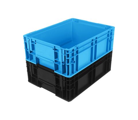 ＲlNＫＡ CAIXA PLÁSTICA FECHADA RL- KLT REFORÇADA 12 LITROS AZUL - Sampa Plast