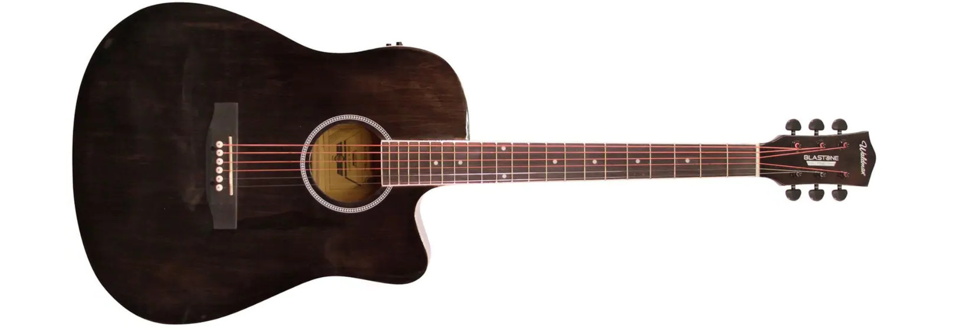 Violão Eletroacústico Waldman DCE-141 GY com acabamento cinza (Grey)