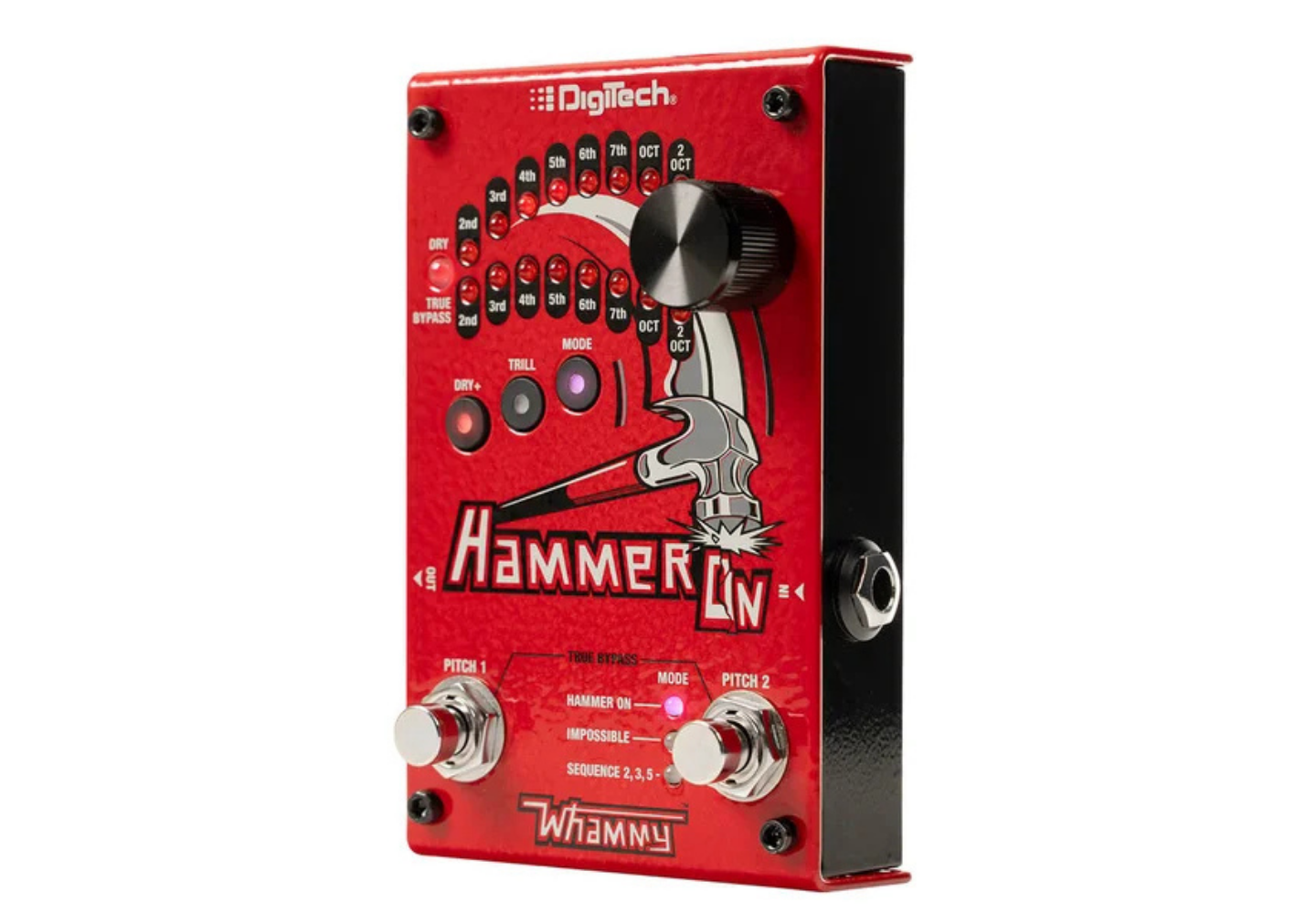 Digitech HammerOn V-04 em uso
