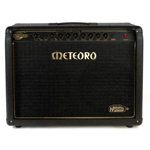 Amplificador Meteoro Nitrous Drive GS160 160W híbrido pré-valvulado 2 canais 4 timbres reverb 2 falantes 12